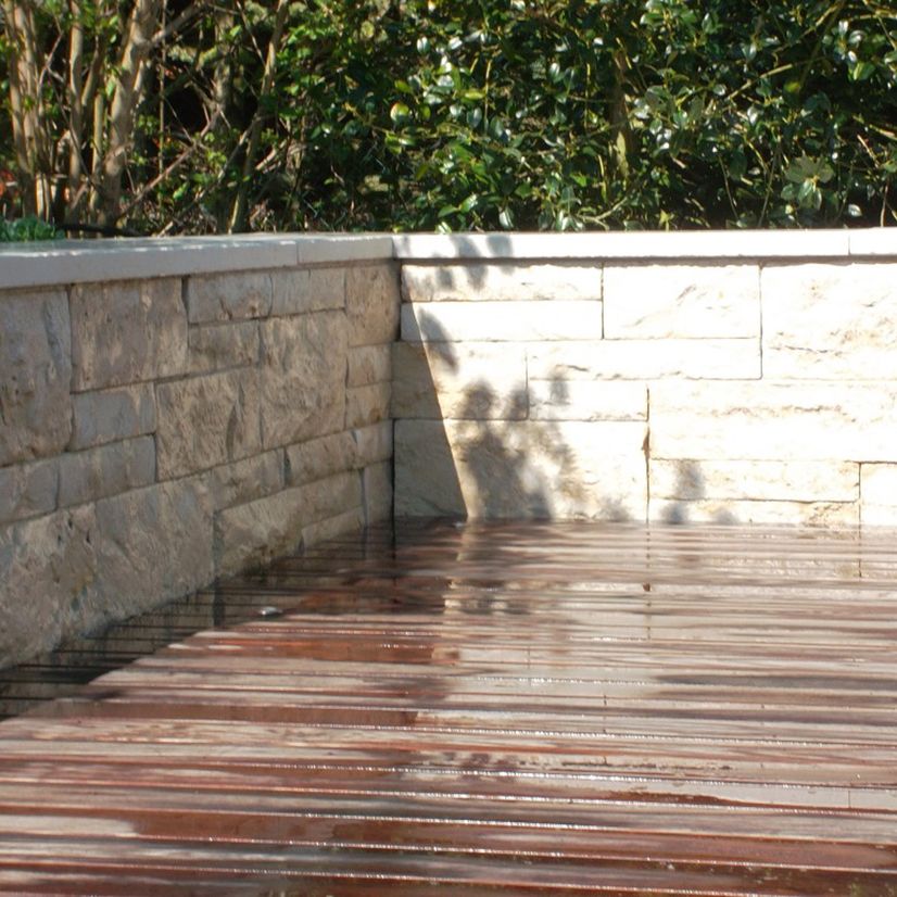 Natursteine im Garten 