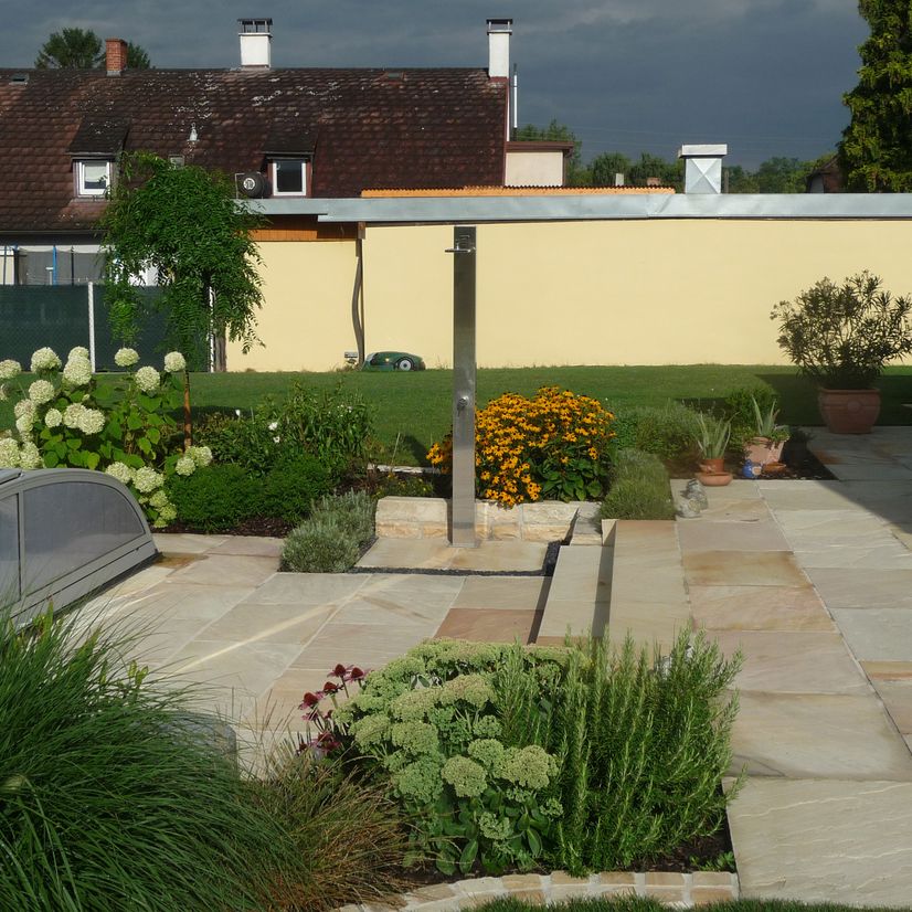 Natursteine im Garten 