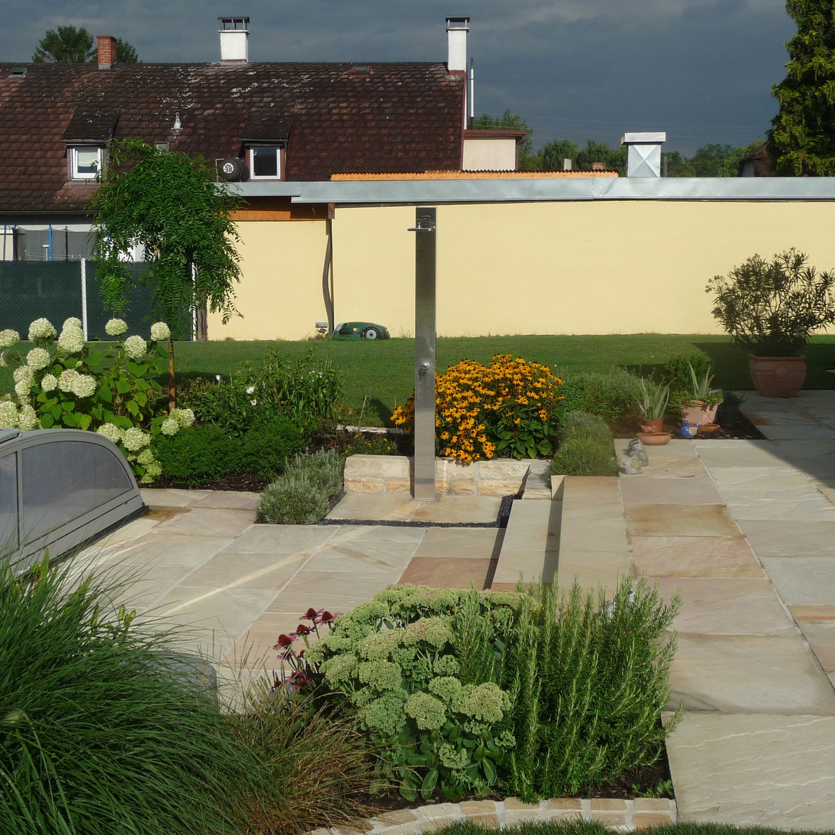 Natursteine im Garten 