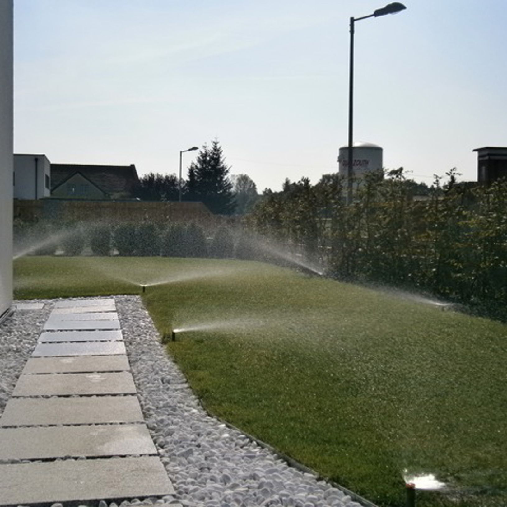 Bewässerung im Garten